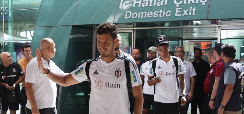 Beşiktaş, MKE Ankaragücü maçı için Ankara'ya geldi